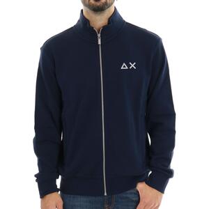 FELPA FULL ZIP SUN68 BLU